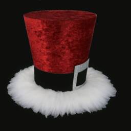 Santa Claus Top Hat Christmas Tree Topper Old World Holiday Decor - thumbnail 4
