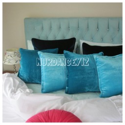 Velvet Throw Pillow Cover, Euro Sham, Shabby Chic Cushion Lumbar Body Couch