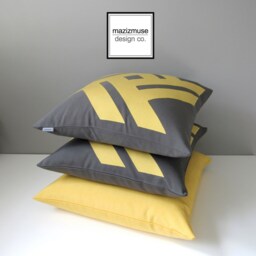 Buttercup Sunbrella?? Pillow Cover, Decorative Yellow Cushions For Outdoor Patio Chairs & Pool Loungers, By Mazizmuse - thumbnail 3
