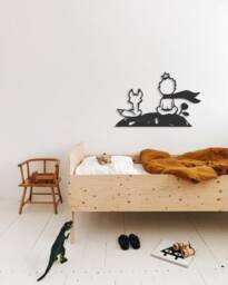 The Little Prince Metal Wall Art Nursery Decor