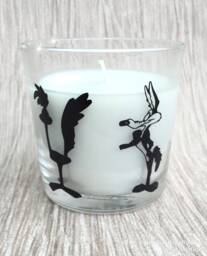 Wile E Coyote & Road Runner Candle, Retro, Childhood Memories, Christmas, Birthday Gift