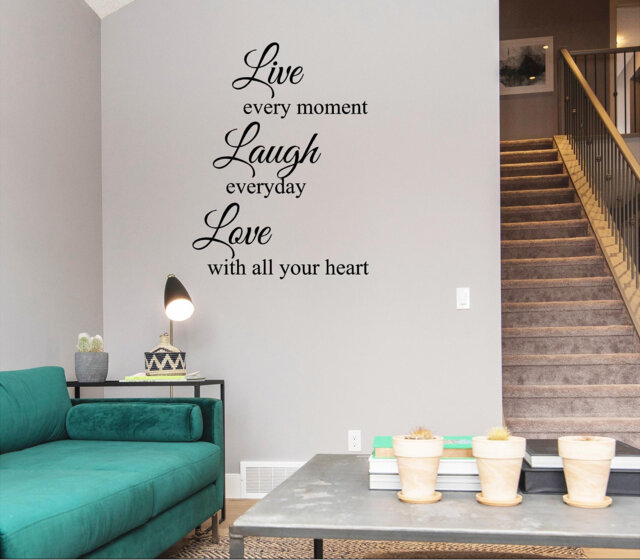 Live Laugh Love Vinyl Wall Decal Home Decor Sign - image 1