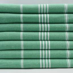 "Turkish Peshtemal, Green Towel, Peshtemal Towel, Turkish Towel, 40""x70" - thumbnail 2