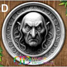 Gargoyle Sign, Vampire Sign, Garden Ornament, Metal Wall Art, D??cor, Gardener Gift, Outdoor Decoration - thumbnail 2
