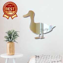 Personalized Acrylic Mirror Wall Art Engraved Nursery Decor - thumbnail 1
