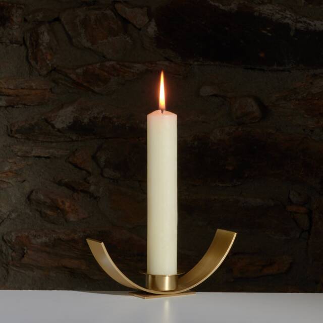Brass Candlestick - image 1