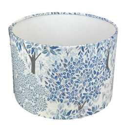 Handmade Drum Lampshade Somerset Blue Lampshades, Bedside Lamp, Ceiling Lamp Shade, Shade, Table - thumbnail 2