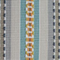 Summer Stripe Pillow Cover, Coastal Decor, Beach Handmade Cover - thumbnail 3