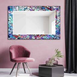 Mirror Wall Decor, For Bathroom, Entryway Hallway Mirror, Luxury Home Living Room Decorative On Tempered Glass - thumbnail 3