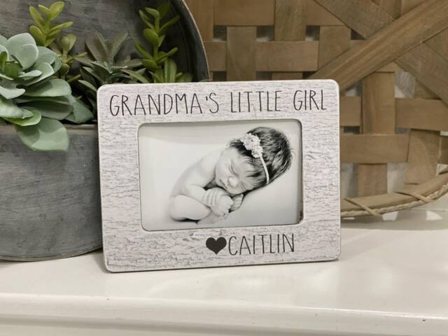 Personalized Grandma Picture Frame Christmas Gift 4x6 Photo Gift - image 1