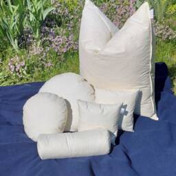 55 X cm Cushion Insert With 750 G Feather Filling, Inner Cushion, Sofa - thumbnail 4