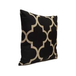 Black & Khaki Beige Decorative Throw Pillow Cover, Farmhouse Cushion Covers, Boho Pillowcase, Accent Pillow, Home Decor, Geometric - thumbnail 2