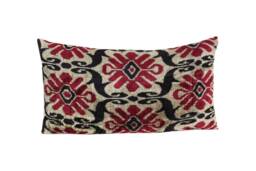Velvet Ikat Pillow - thumbnail 1