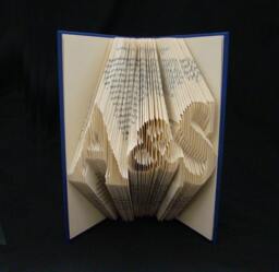 A & S 2 Letters With Symbol Anniversary Gift Wife Husband Girlfriend Boyfriend Personalized Folded Book Art Sculpture - thumbnail 1