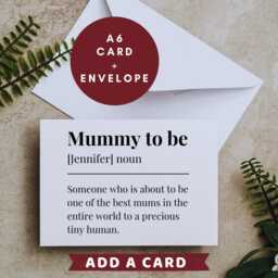 Personalised Mummy To Be Candle Gift Hamper Prints Gifts Cards Mug W - thumbnail 3