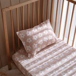 Daisy Mini Crib Sheet - Toddler Bedding Boho Baby Sheets Bed Newborn Gift New Baby Gift - thumbnail 2