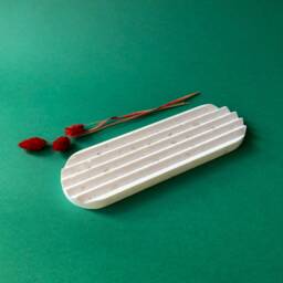 The Large White Soap Dish - Extra For 3+ Products Minimalist Design Bathroom Or Kitchen Zero-Waste Gift - thumbnail 2
