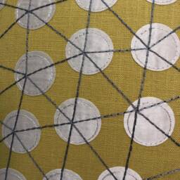 Kravet Goaround Sunshine - Gold & Cream Dot Pillow Cover - thumbnail 2