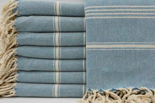 "Turkey Towel, Beach Towel, Turkish Bath Towel, Cotton Towel, 40""x70" - image 1