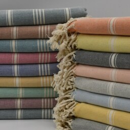 "Turkey Towel, Beach Towel, Turkish Bath Towel, Cotton Towel, 40""x70" - thumbnail 4