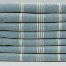 "Turkey Towel, Beach Towel, Turkish Bath Towel, Cotton Towel, 40""x70" - thumbnail 2