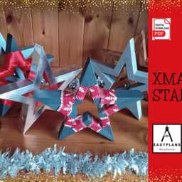 Wooden Christmas Tree & Star Decorations Diy Plans - PDF Bundle - thumbnail 3