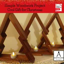 Wooden Christmas Tree & Star Decorations Diy Plans - PDF Bundle - thumbnail 2