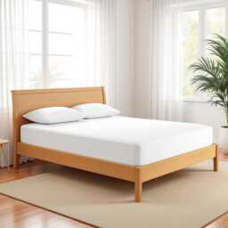300Tc Cotton Fitted Sheet Set, White Bedding - thumbnail 1