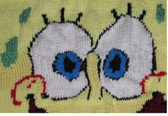 Spongebob Baby Blanket Knitting Pattern - image 1