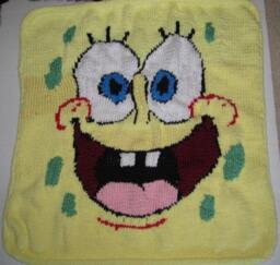 Spongebob Baby Blanket Knitting Pattern - thumbnail 2