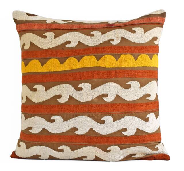 Emroidered Pillow, Handmade Pillow, Suzani Pillow Cover, Cushion, Cushion Decorative Pillow, Throw - image 1