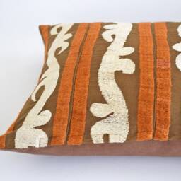 Emroidered Pillow, Handmade Pillow, Suzani Pillow Cover, Cushion, Cushion Decorative Pillow, Throw - thumbnail 4