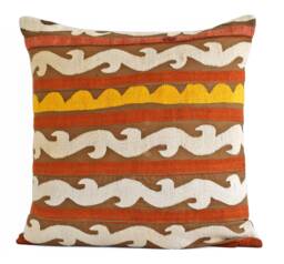 Emroidered Pillow, Handmade Pillow, Suzani Pillow Cover, Cushion, Cushion Decorative Pillow, Throw - thumbnail 1