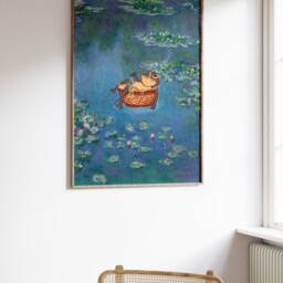 Matsumoto Hoji Art Print, Japanese Poster, Frog, Vintage Animal Art, Funny Gift, A1/A2/A3/A4 - thumbnail 3