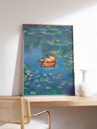 Matsumoto Hoji Art Print, Japanese Poster, Frog, Vintage Animal Art, Funny Gift, A1/A2/A3/A4 - thumbnail 1