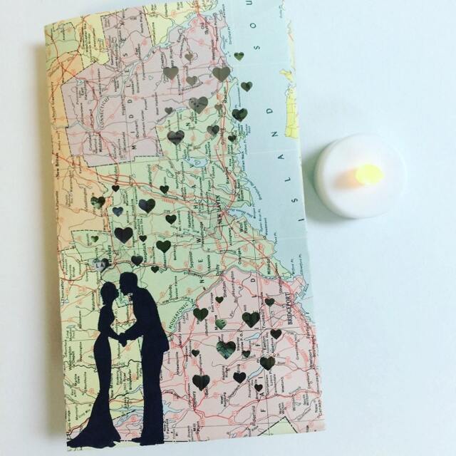 1 Custom Map Luminary, Travel Themed, Maps, Destination Wedding, Travel, Honeymoon Keepsake, Anniversary Gift, Paper Anniversary, Weddings - image 1