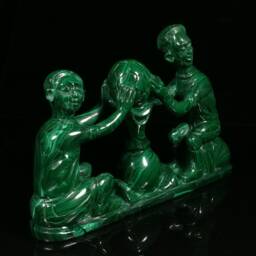 Malachite Sculpture - thumbnail 3