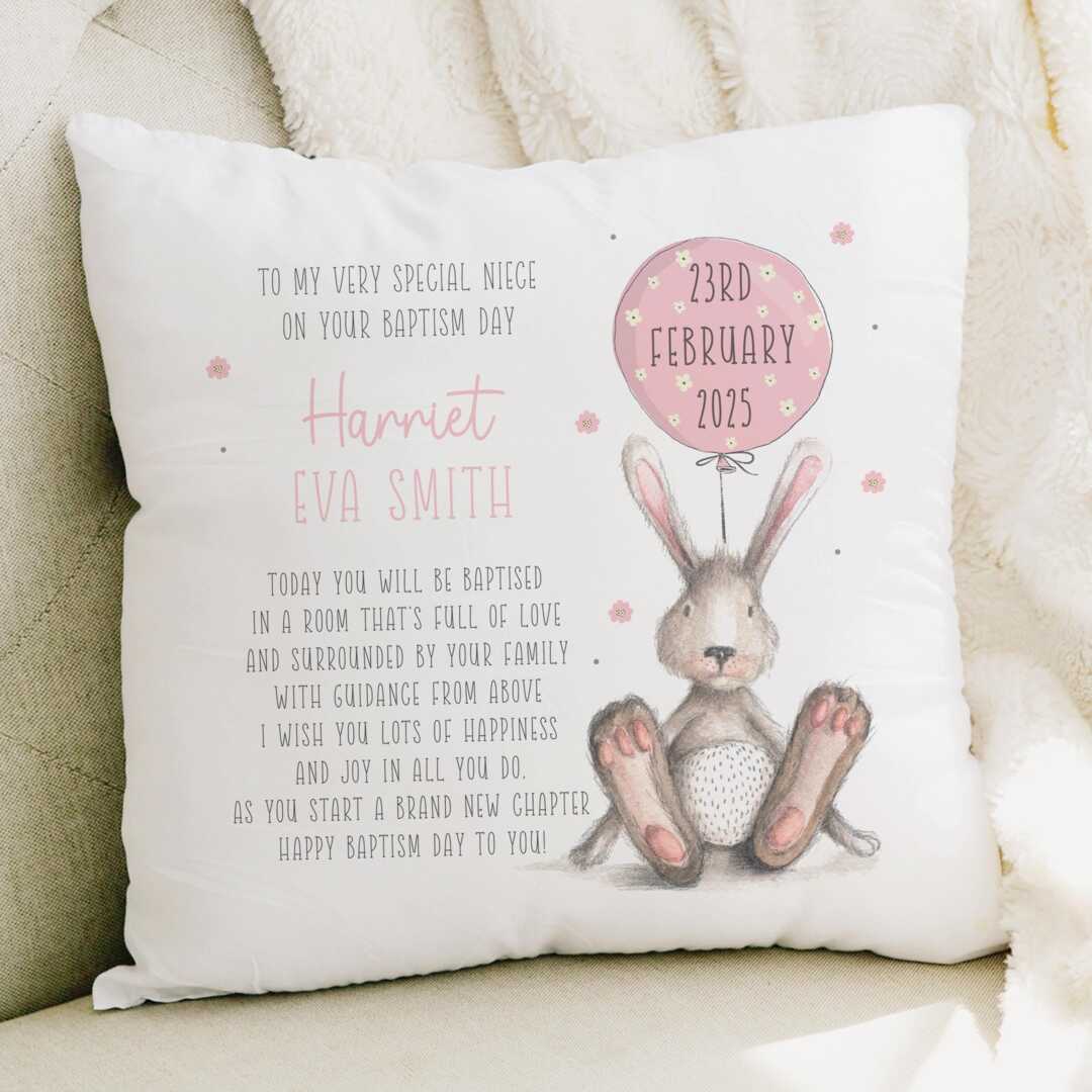 blanket personalized baptism gifts for baby girl