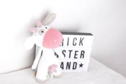 Crochet Music Box Cow Elsa - thumbnail 1