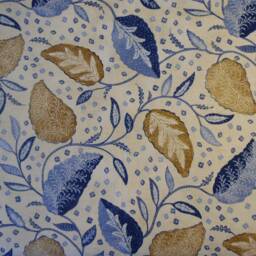 Bold Leaf Print.blue Pillows.spring Accent Pillows.cottage Pillow.throw Pillows.toss Pillow.slipcovers.pillow Covers.cushion Covers.summer - thumbnail 3