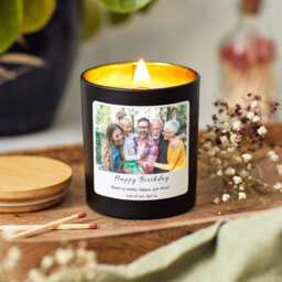 Photo Candle Personalised Birthday Gifts For Her, Any Occasion, Luxury Custom Gift, Christmas Candle, Wedding Present - thumbnail 3