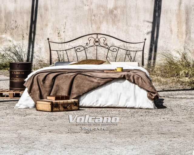 Iron Bed Dalia 160x200 - Handmade Wrought Frame - Classic Elegant Metal Lifetime Warranty - image 1