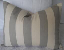 Natural.grey.stripes.pillow Cover.natural.slipcover.home Decor.farmhouse Pillow.country Decor.ranch.fall.farmhouse.toss Pillow.throw Pillow - thumbnail 1