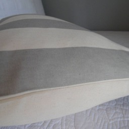 Natural.grey.stripes.pillow Cover.natural.slipcover.home Decor.farmhouse Pillow.country Decor.ranch.fall.farmhouse.toss Pillow.throw Pillow - thumbnail 4