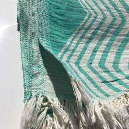 Fauta, Peshtemal, Beach Towel, Turkish Pool Spa Swim Hammam Bath Surf, Vintage Style - thumbnail 3