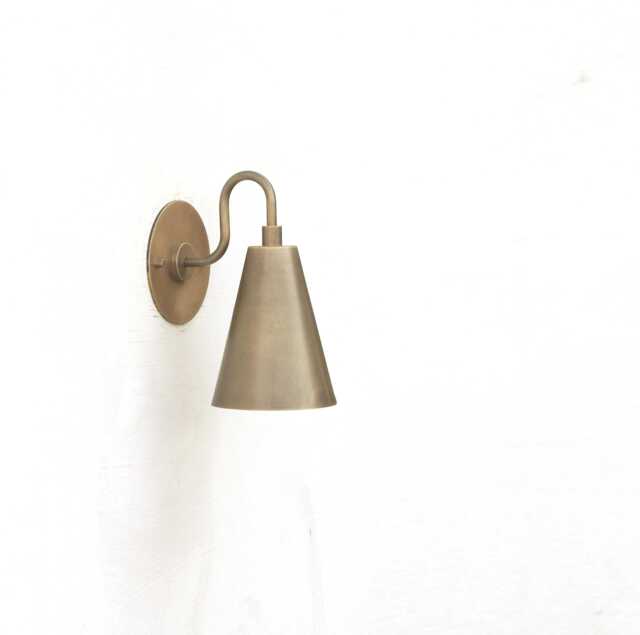 Brass Wall Sconce Light - Casting Light- Minimal Light, Ul Listed, No.0409 - image 1