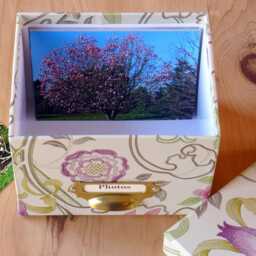 William Morris Photo Box Mary Isobel Floral Design, Handmade in England - thumbnail 3