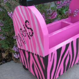 Hot Pink Zebra Homework Organizer - thumbnail 2