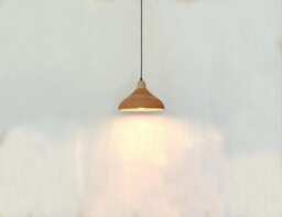 Handmade Terracotta Pendant Light Ceramic Kitchen Island Lighting - thumbnail 1
