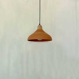 Handmade Terracotta Pendant Light Ceramic Kitchen Island Lighting - thumbnail 3